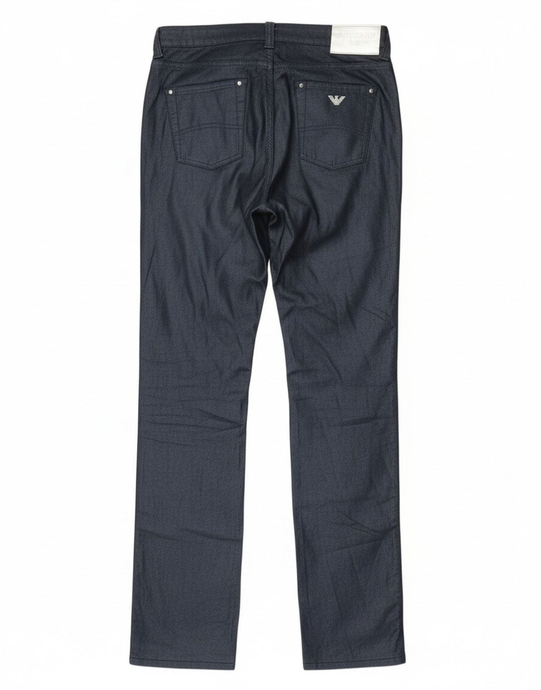 Armani Damen Slim Jeans W29 L32 Marineblaue Baumwolle