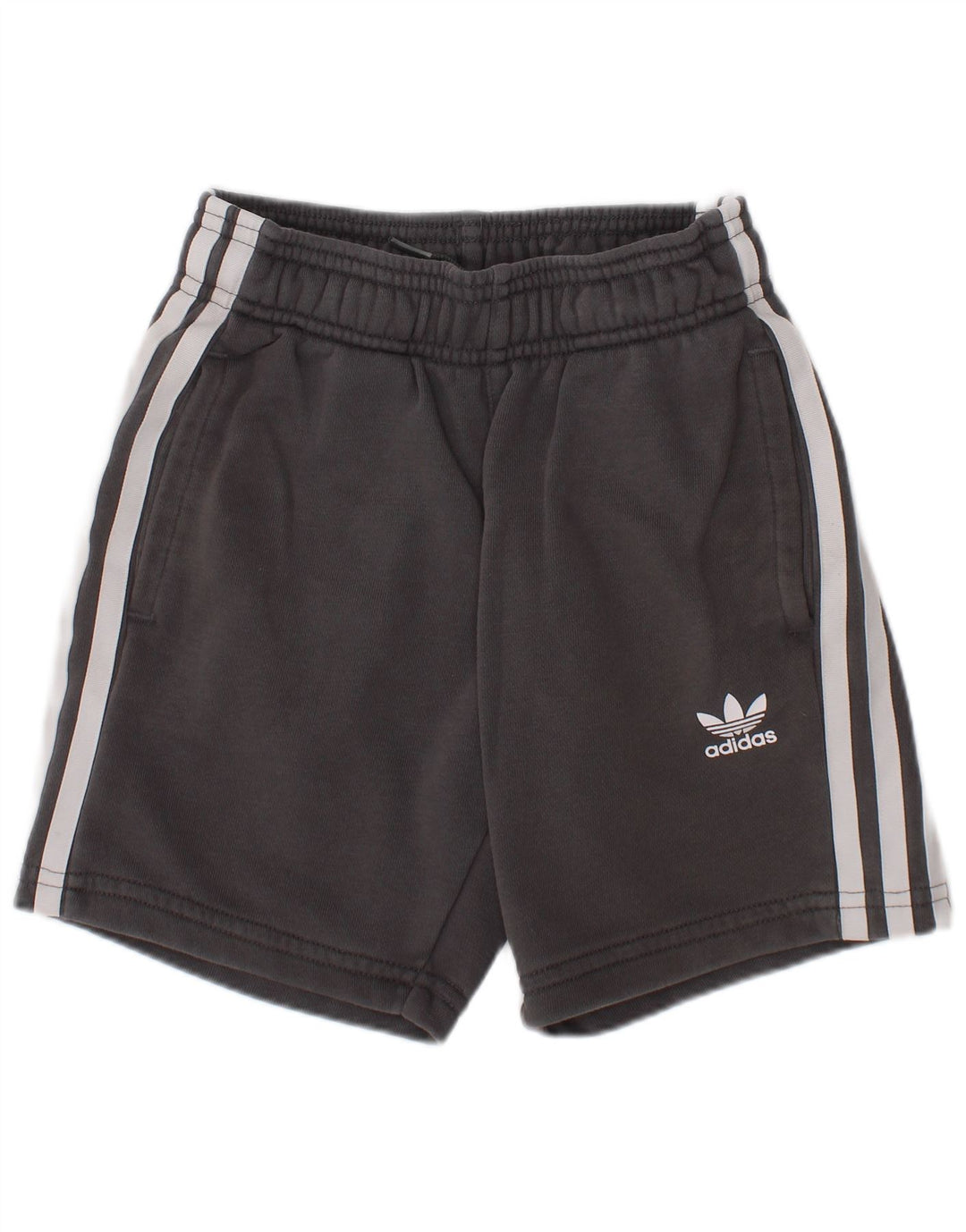 Adidas Sportshorts für Jungen, 5–6 Jahre, grau, Baumwolle, Sport