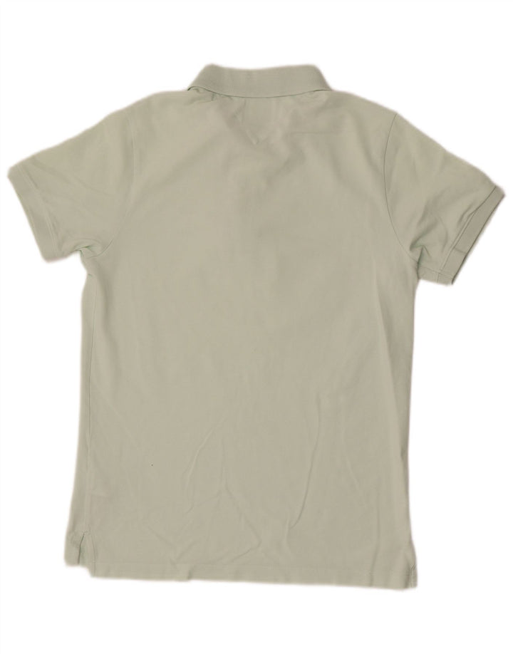 Tommy Hilfiger Herren-Poloshirt aus mittelgrüner Baumwolle