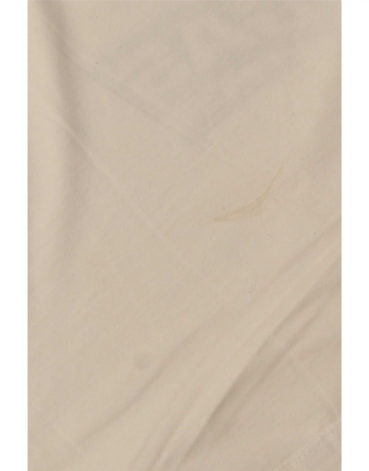 Gas Herren-T-Shirt mit Grafik, Größe S, Weiß