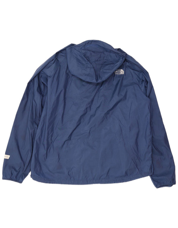 The North Face Herren-Regenjacke mit Kapuze, UK 44 2XL, marineblaues Nylon