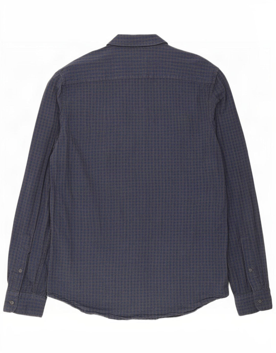 Jack Wills Slim-Fit-Hemd für Herren aus mittelblauer Gingham-Baumwolle in Marineblau