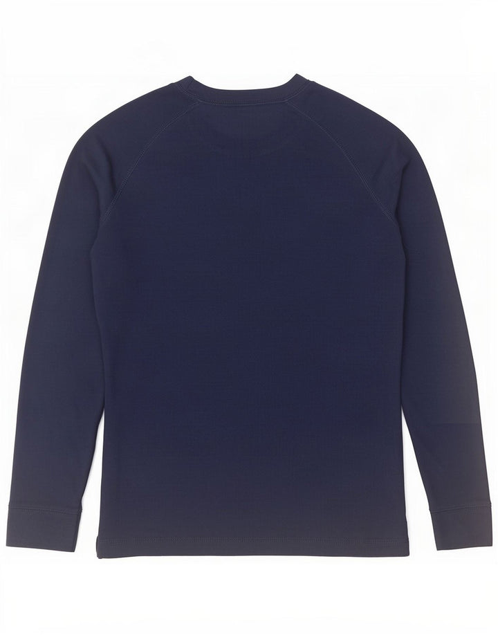 Mountain Warehouse Damen-Oberteil, langärmlig, UK 12, Mittel, Marineblau, Polyester
