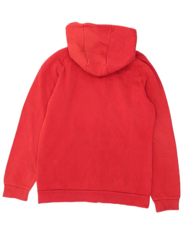 Jordan Herren-Kapuzenpullover mit Reißverschluss, klein, rote Baumwolle