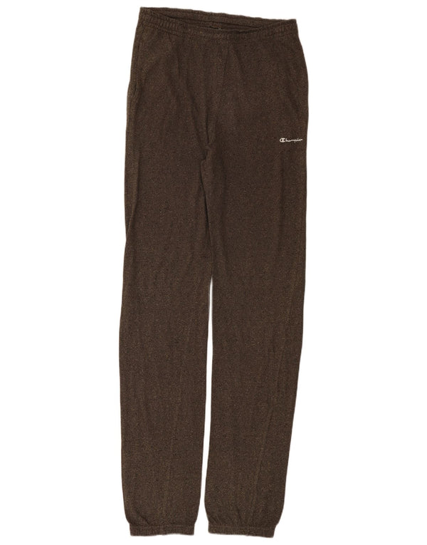 Champion Damen-Trainingshose, Jogginghose, UK 14, Größe L, braun gefleckte Baumwolle