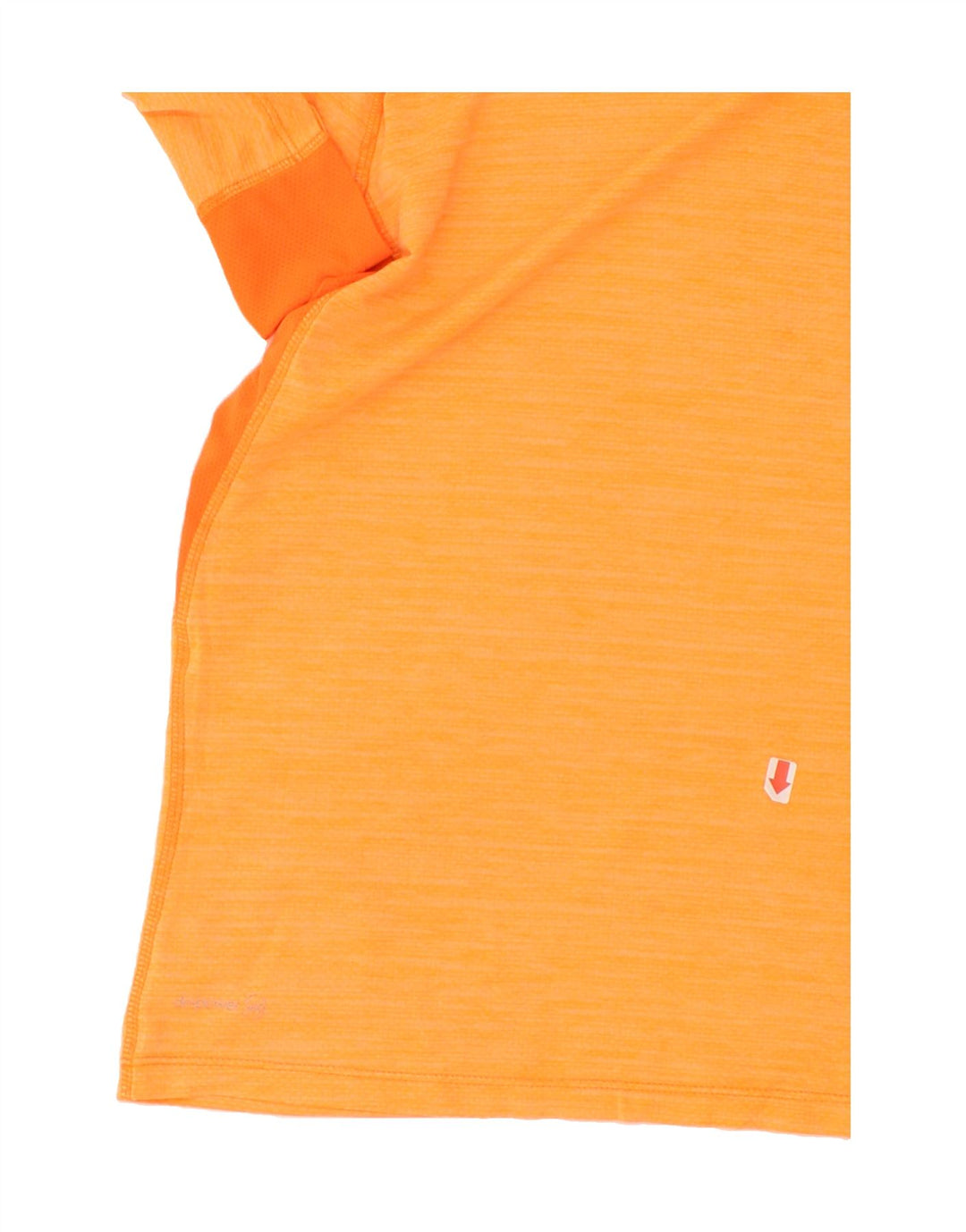 RUSSELL ATHLETIC Mens T-Shirt Top Medium Orange Polyester Vintage Russell Athletic and Second-Hand Russell Athletic from Messina Hembry 