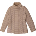 DKNY Womens Oversized Padded Jacket UK 10 Small Grey Nylon Vintage Dkny and Second-Hand Dkny from Messina Hembry 