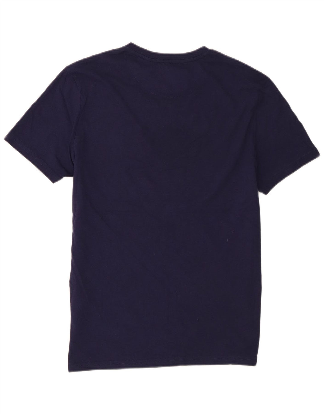 Lyle & Scott Herren T-Shirt Top Small Marineblau Baumwolle