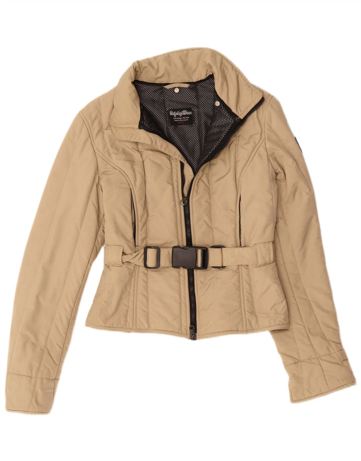 Refrigiwear Damen Wattierte Jacke UK 16 Large Beige