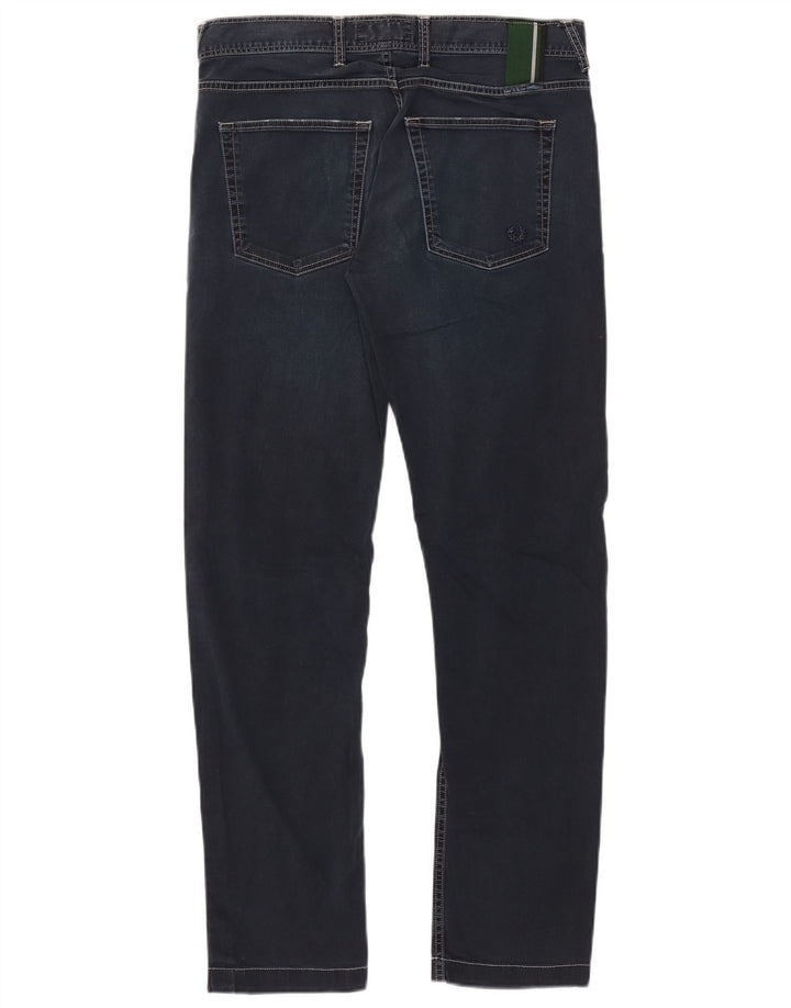 Fred Perry Herren Slim Jeans IT 48 Mittel W33 L30 Marineblau Baumwolle