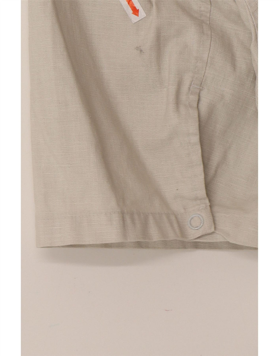 LEVI'S Herren Kurzarmhemd XL Graues Leinen