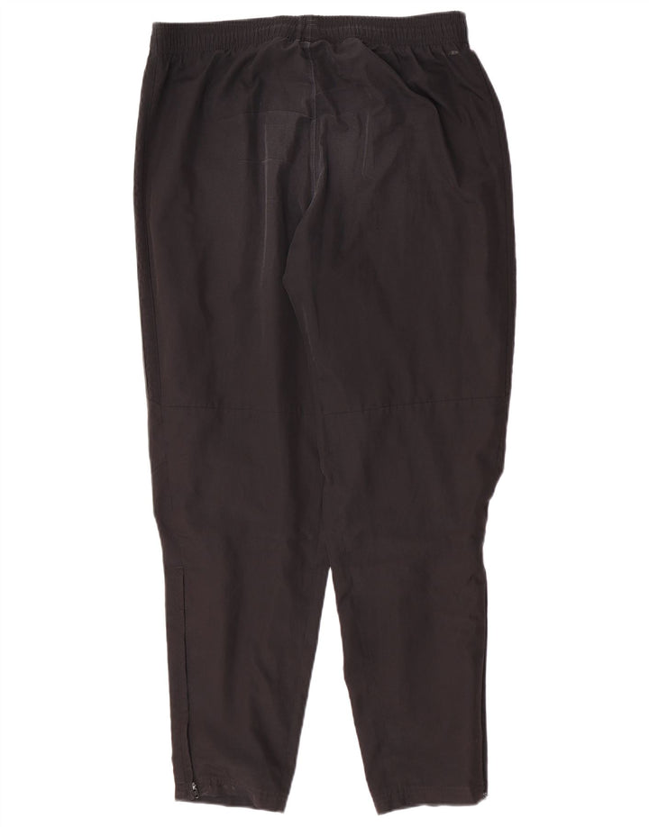 Adidas Herren Climalite Trainingshose, groß, aus schwarzem Polyester