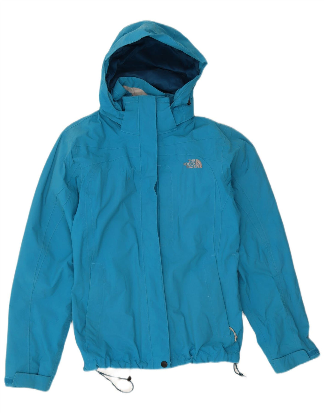 The North Face Damen-Regenjacke mit Kapuze, UK 10, kleines blaues Nylon
