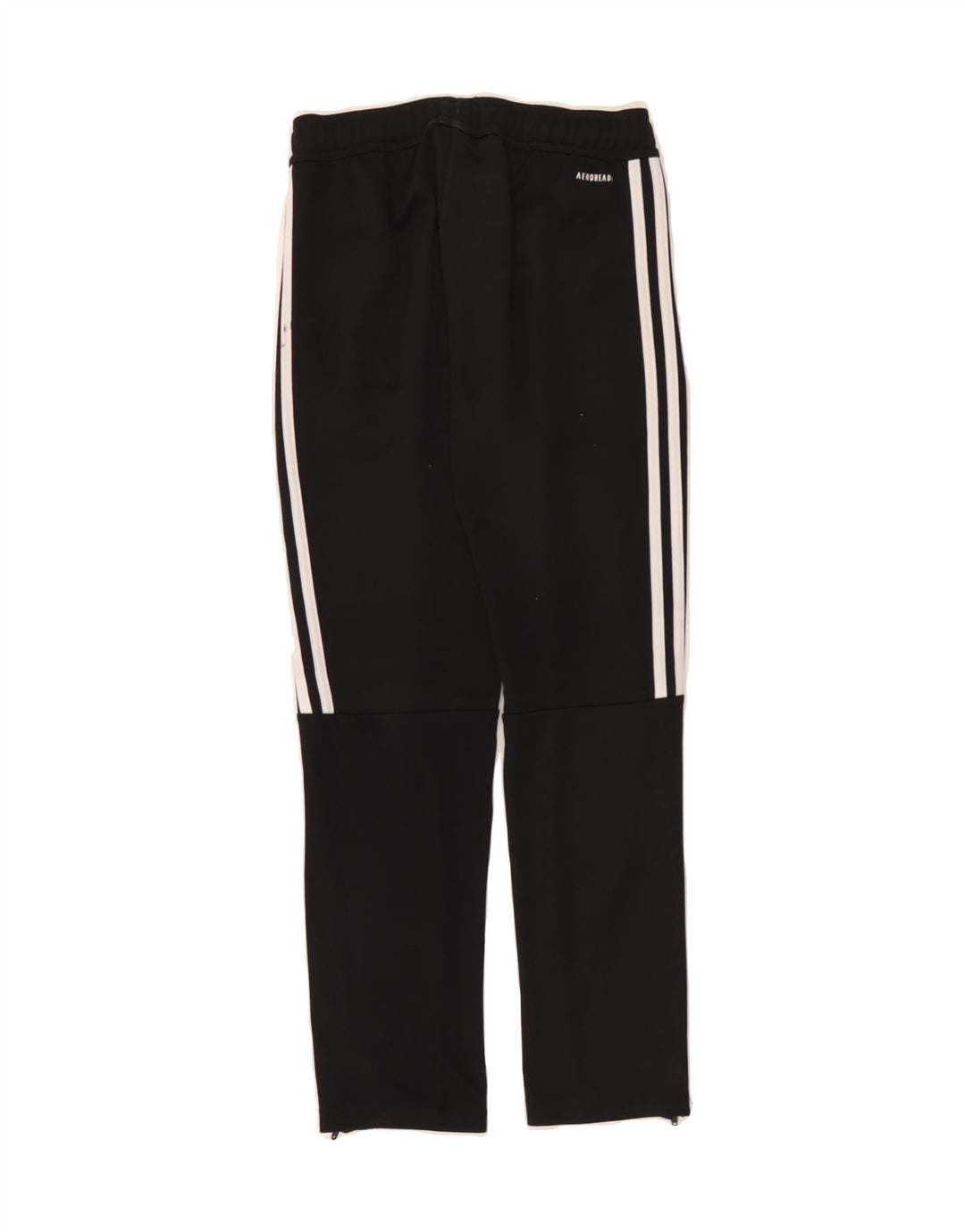 ADIDAS Boys Tracksuit Trousers 11-12 Years Black Polyester Vintage Adidas and Second-Hand Adidas from Messina Hembry 