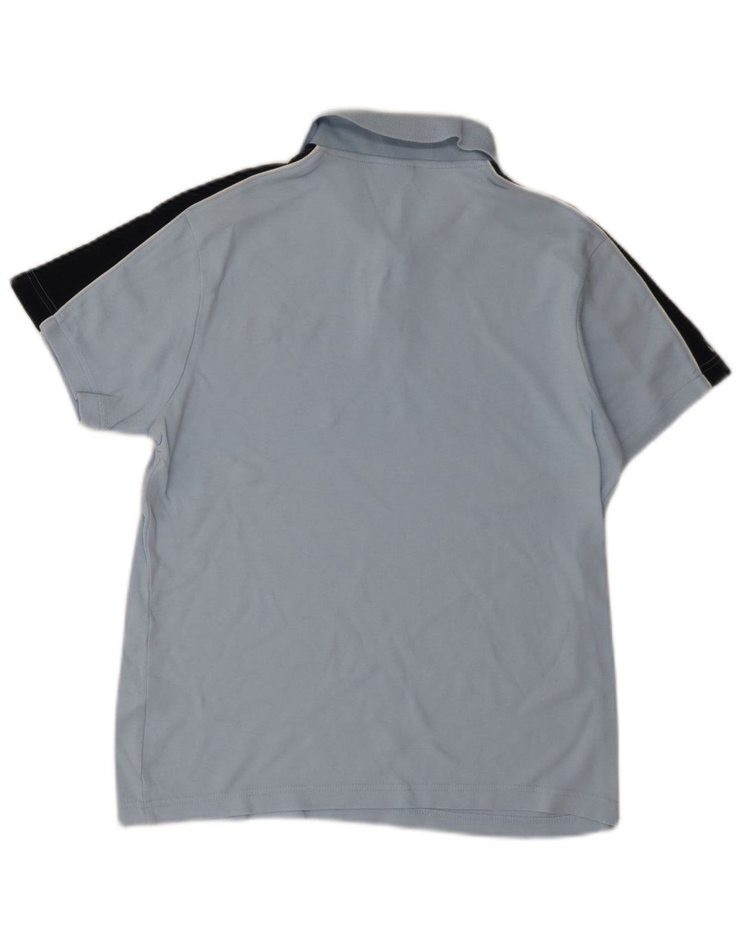 Nike Herren-Poloshirt UK 39/41 Mittelblauer Farbblock