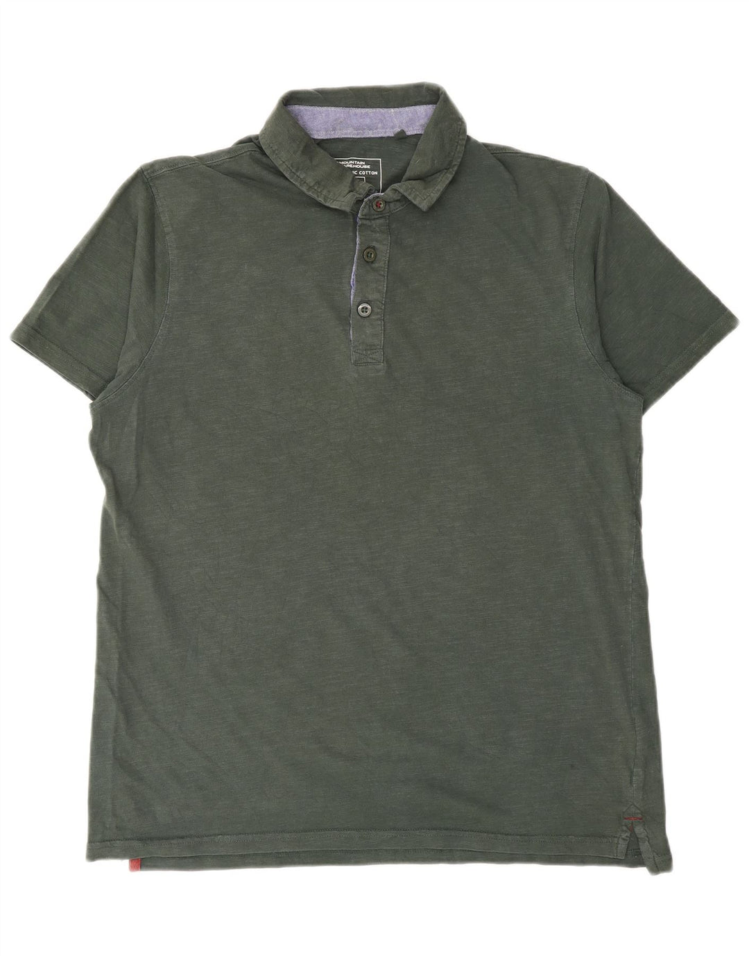 Mountain Warehouse Herren-Poloshirt aus mittelgrauer Baumwolle