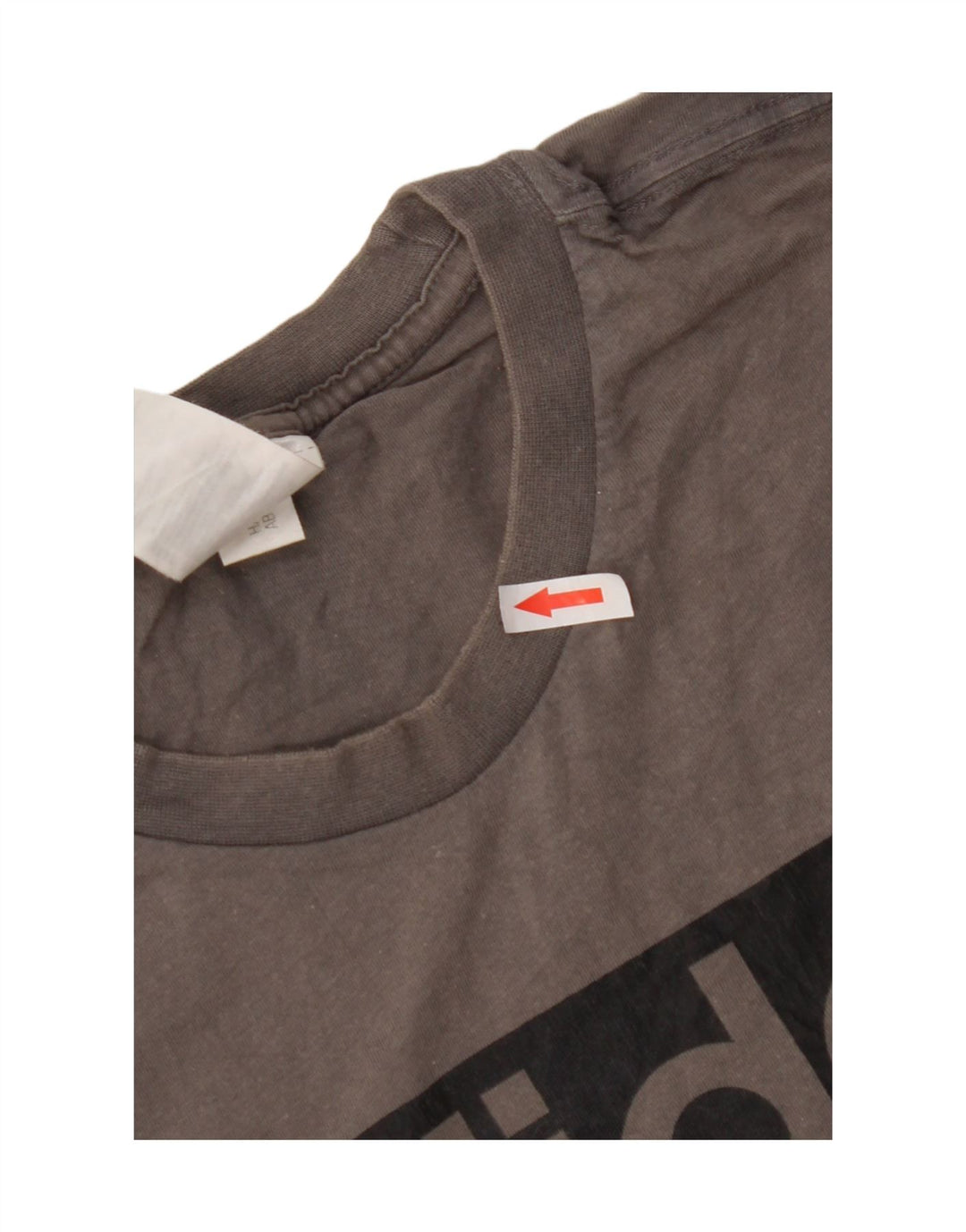 Adidas Herren Grafik-T-Shirt aus mittelgrauer Baumwolle