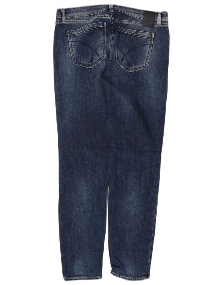 Gas Damen Slim Jeans W31 L28 Blaue Baumwolle