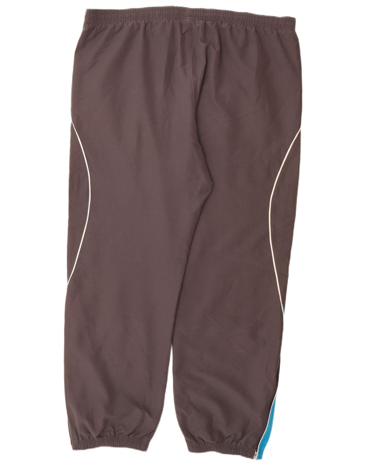 REEBOK Herren-Trainingshose, Jogginghose, XL, Grau, Colourblock-Polyester