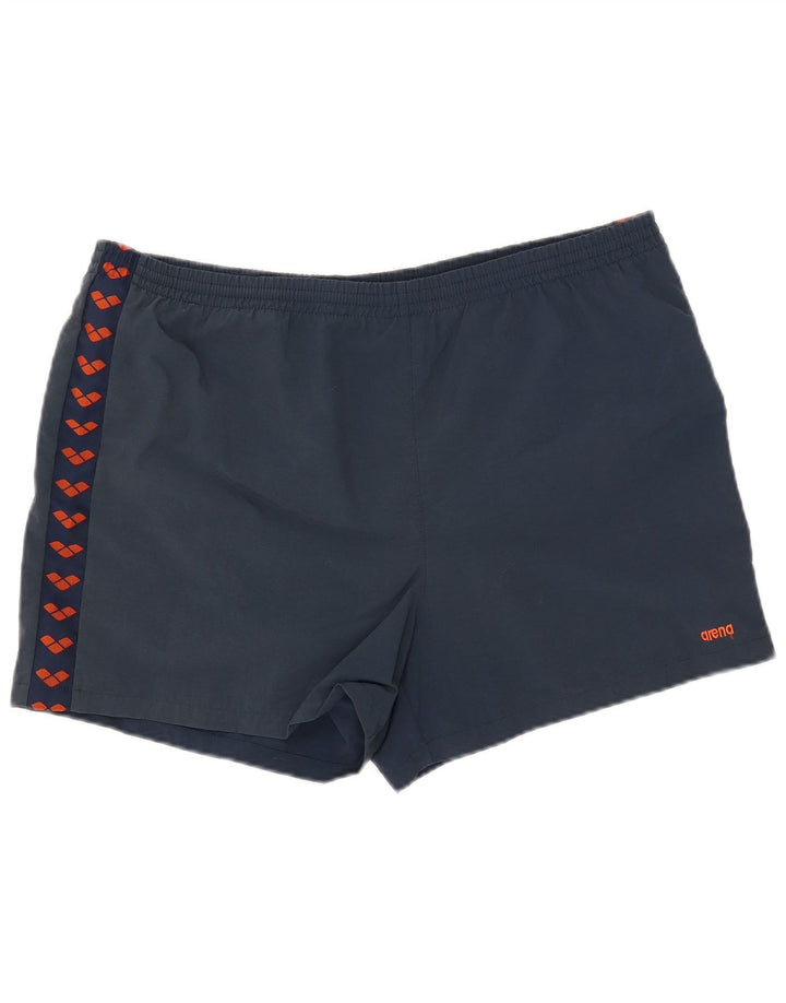 Arena Herren-Badeshorts mit Grafik, 2XL, Marineblau