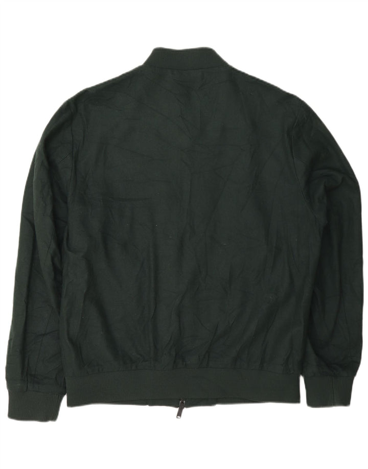 Cos Herren Bomberjacke EU 50 Große grüne Wolle
