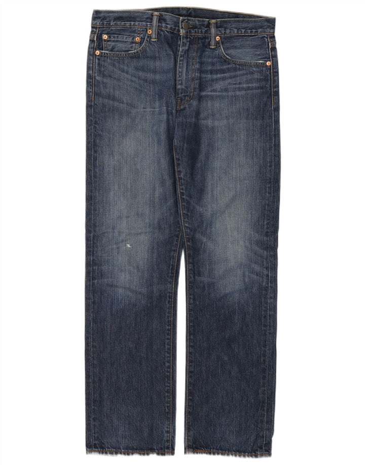 Levi's Herren 504 Straight Jeans W32 L30 Blau