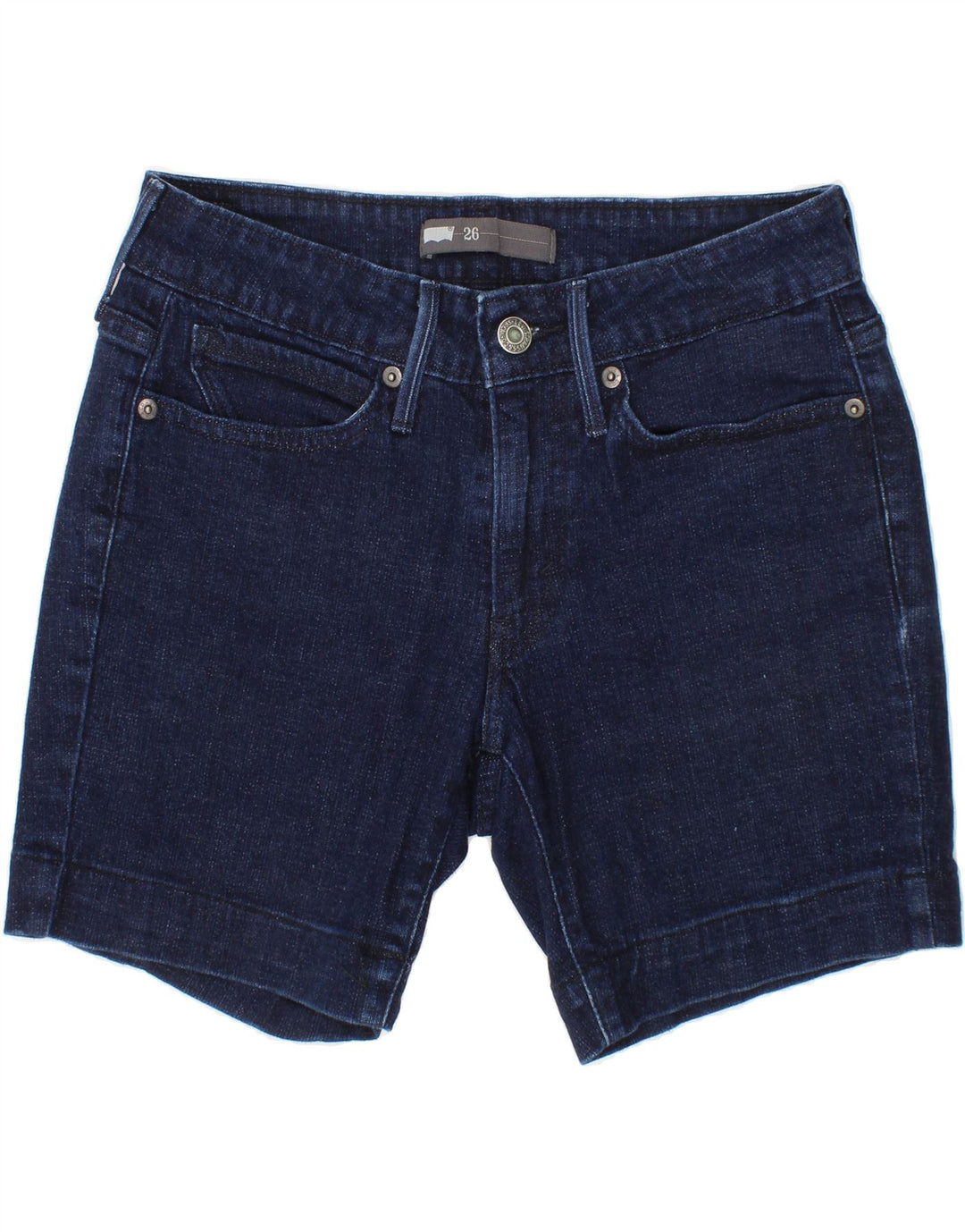 LEVI'S Boys Denim Shorts 11-12 Years W26  Navy Blue Cotton Vintage Levi's and Second-Hand Levi's from Messina Hembry 
