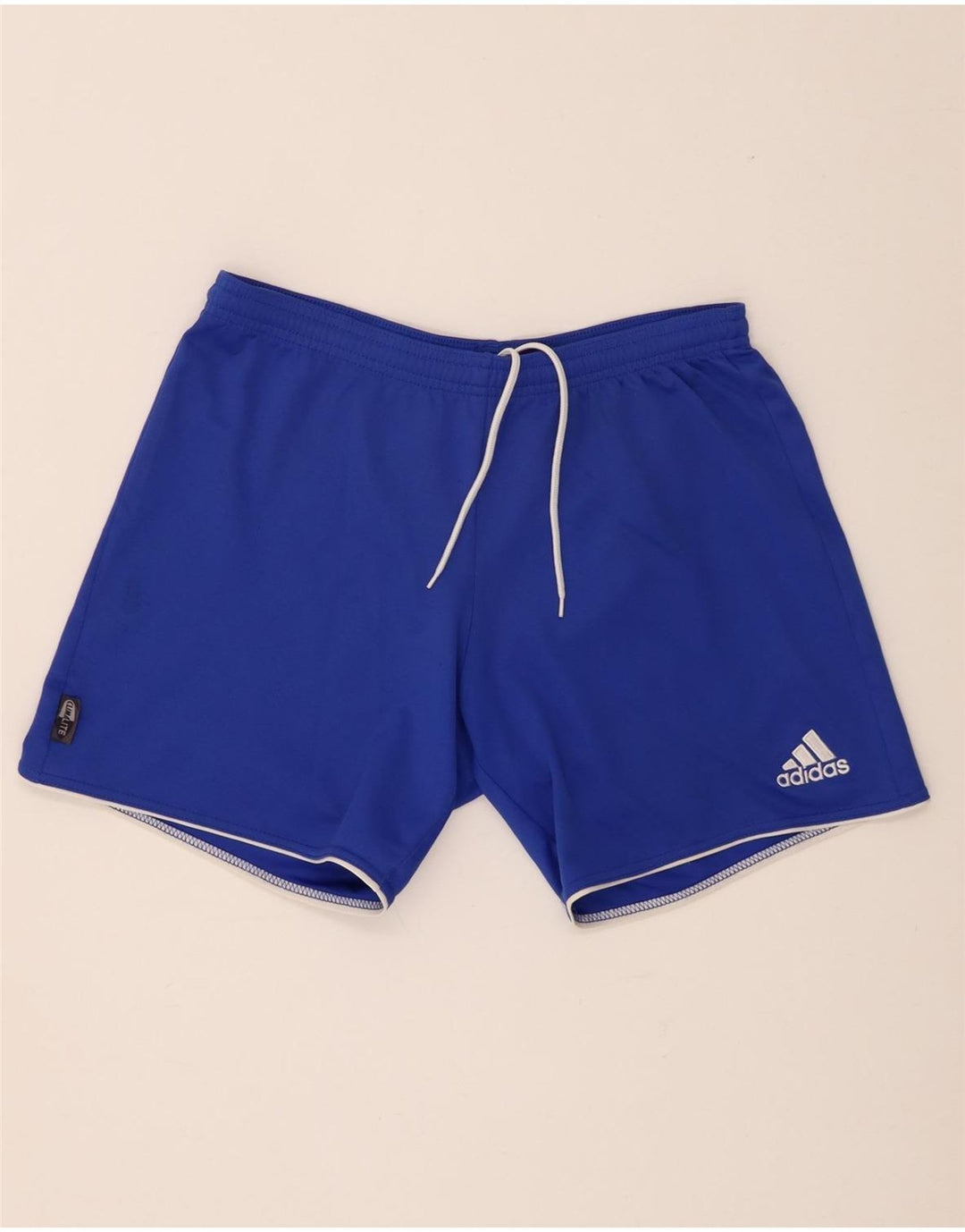 Adidas Herren Climalite Sport Shorts Small Blau Polyester
