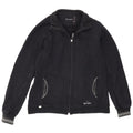Champion Damen-Trainingsanzug-Top-Jacke, UK 14, Größe L, Marineblau