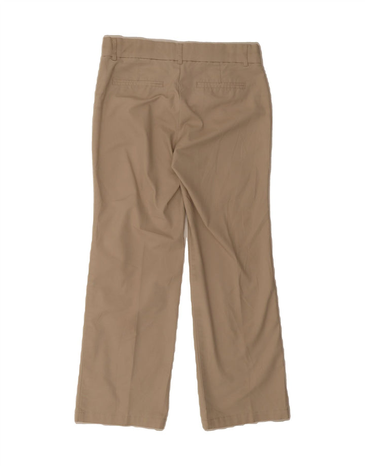 DOCKERS Womens Straight Casual Trousers US 8 Medium W34 L29 Beige Vintage Dockers and Second-Hand Dockers from Messina Hembry 