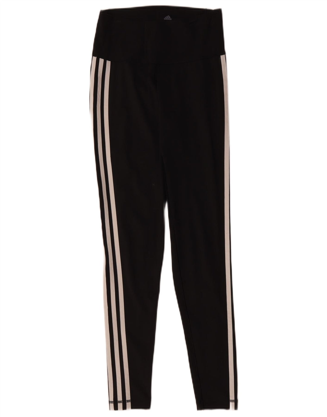 Adidas Damen Leggings UK 12/14 Medium Schwarz