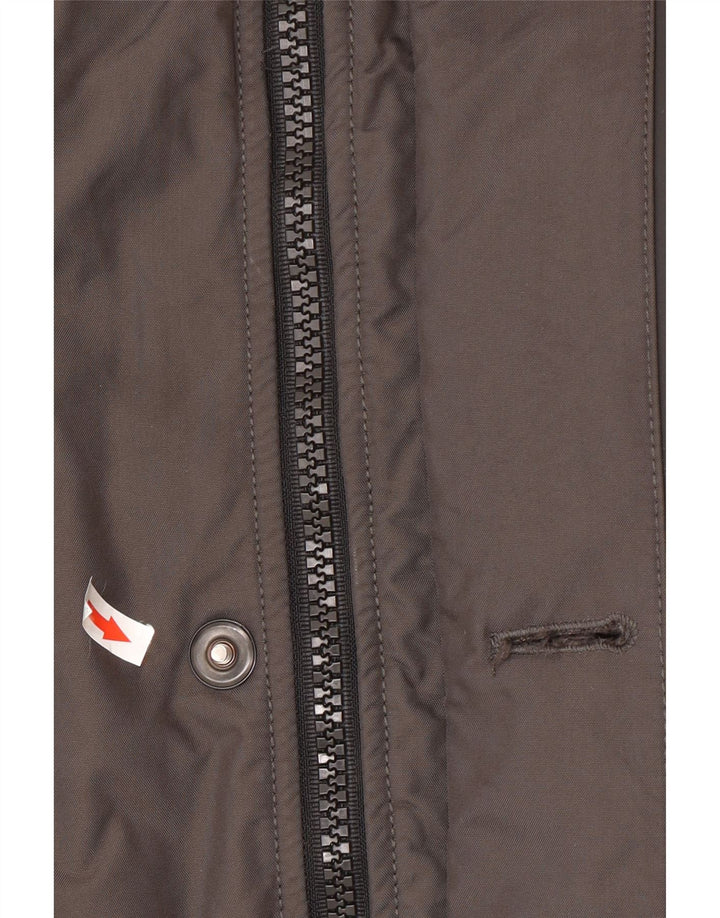 Refrigiwear Herren Bomberjacke UK 44 2XL Graues Colourblock-Nylon