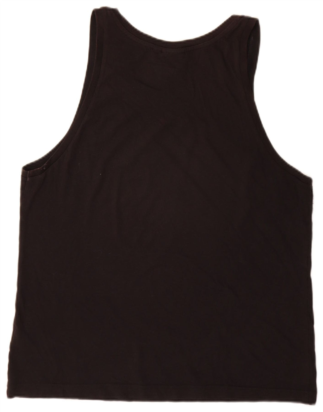 Adidas Herren Graphic Vest Top Mittelschwarze Baumwolle
