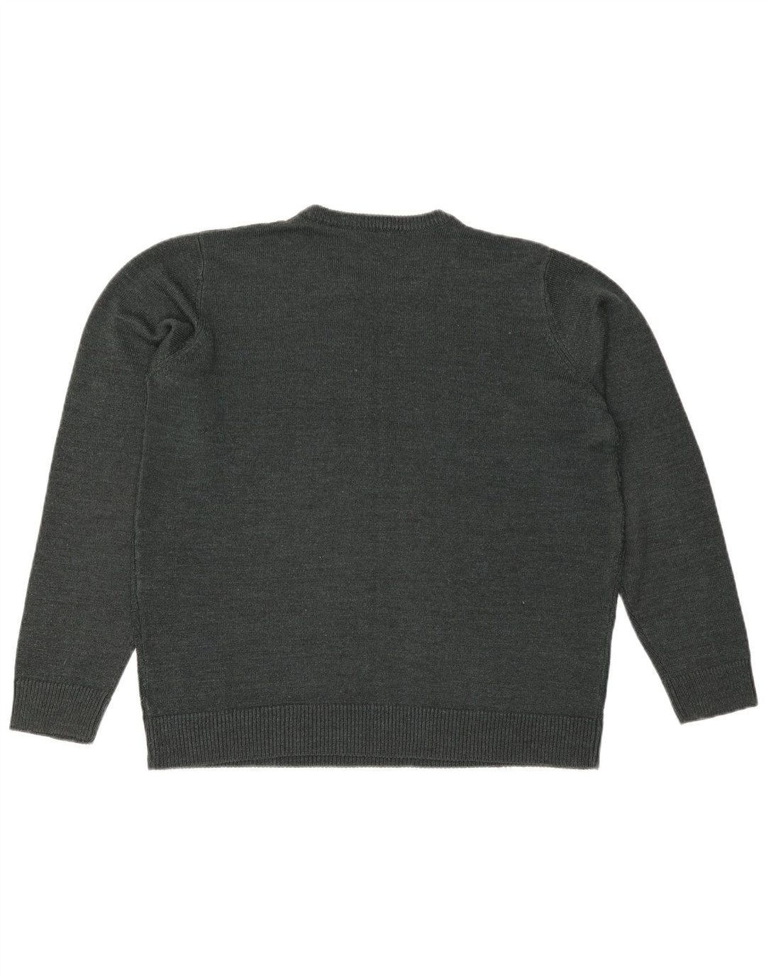 JAMES PRINGLE Herren-Pullover mit Rundhalsausschnitt, groß, grünes Acryl