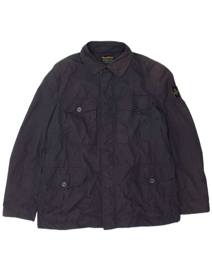 Refrigiwear Herren-Utility-Jacke UK 44 2XL Marineblaues Nylon