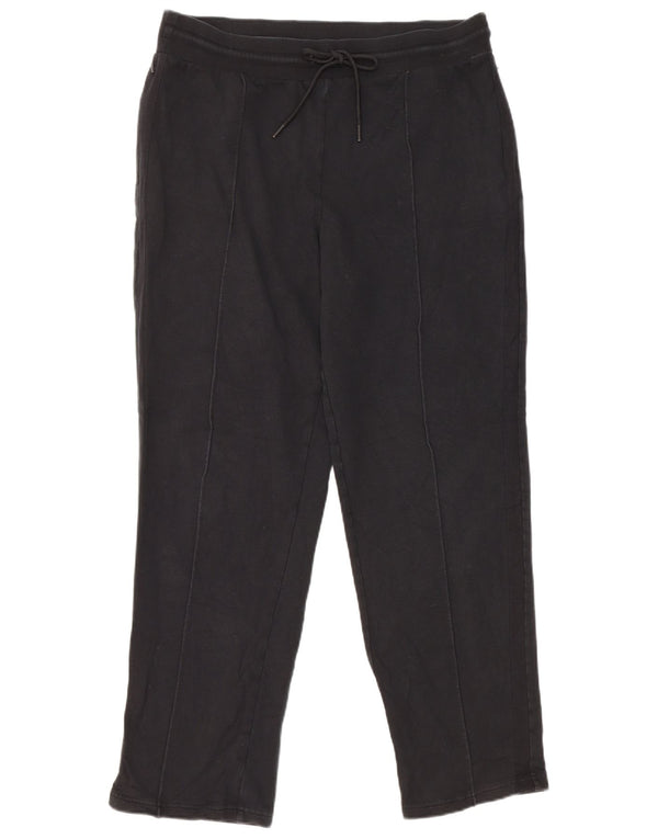 Marks & Spencer Damen-Trainingshose, UK-Größe 44, Größe L, Schwarz, Baumwolle