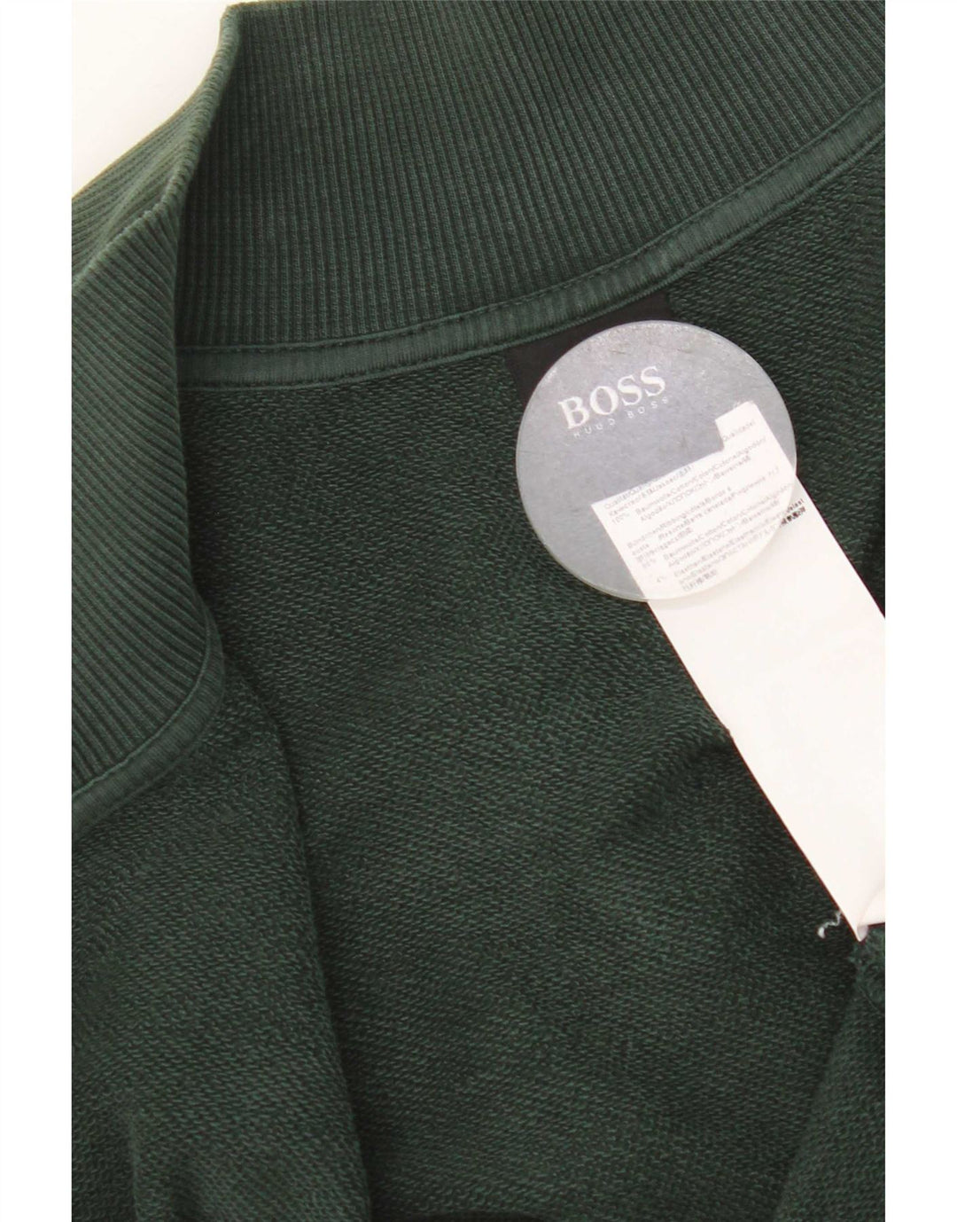 Hugo Boss Herren-Trainingsanzug-Oberteil, Jacke, XL, grüne Baumwolle