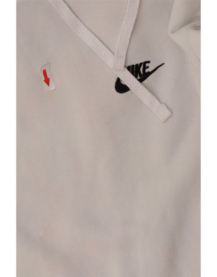 Nike Herren Kapuzenpullover, Größe S, weiße Baumwolle