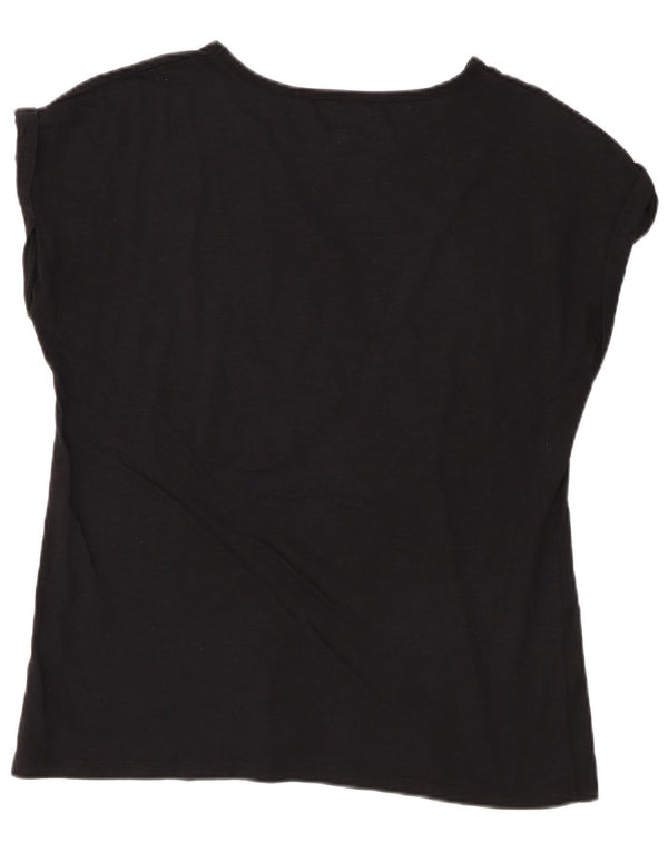 Guru Grafik-T-Shirt für Damen, UK 18, XL, Schwarz, Baumwolle