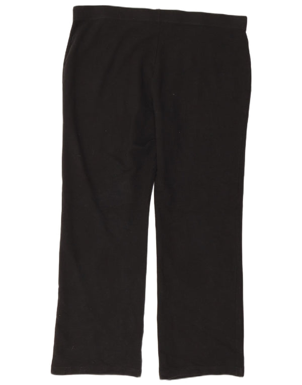 MARKS & SPENCER Damen-Trainingshose, UK 22 3XL, schwarze Baumwolle