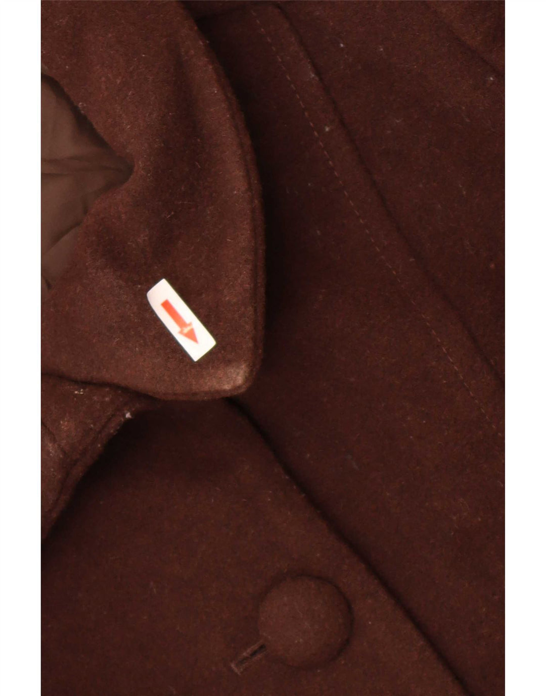 Marks & Spencer Damenmantel UK 18 XL Braune Schurwolle