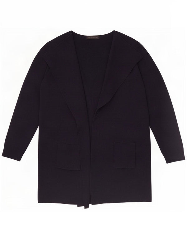 Marks & Spencer Offener Damen-Cardigan-Pullover UK 12 Medium Marineblau Acryl