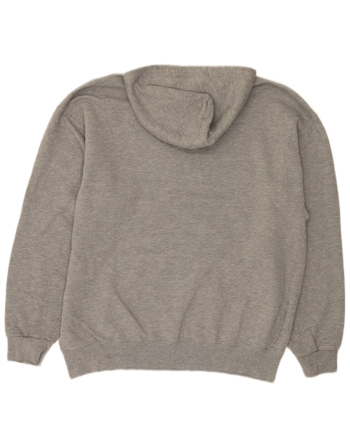 Russell Athletic Herren-Kapuzenpullover, groß, graue Baumwolle