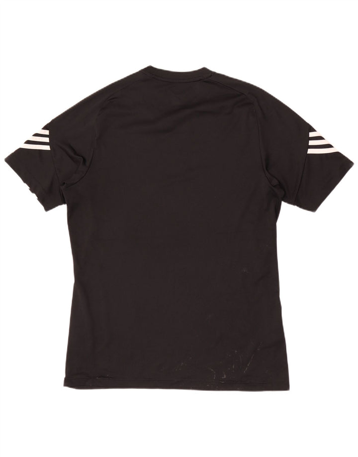 Adidas Herren Climalite Graphic T-Shirt Top Medium Schwarz