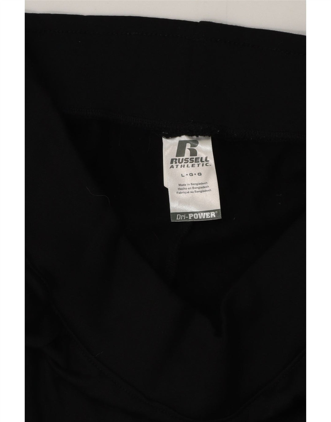 RUSSELL ATHLETIC Herren Dri-Power Trainingshose, Größe L, Schwarz, Polyester