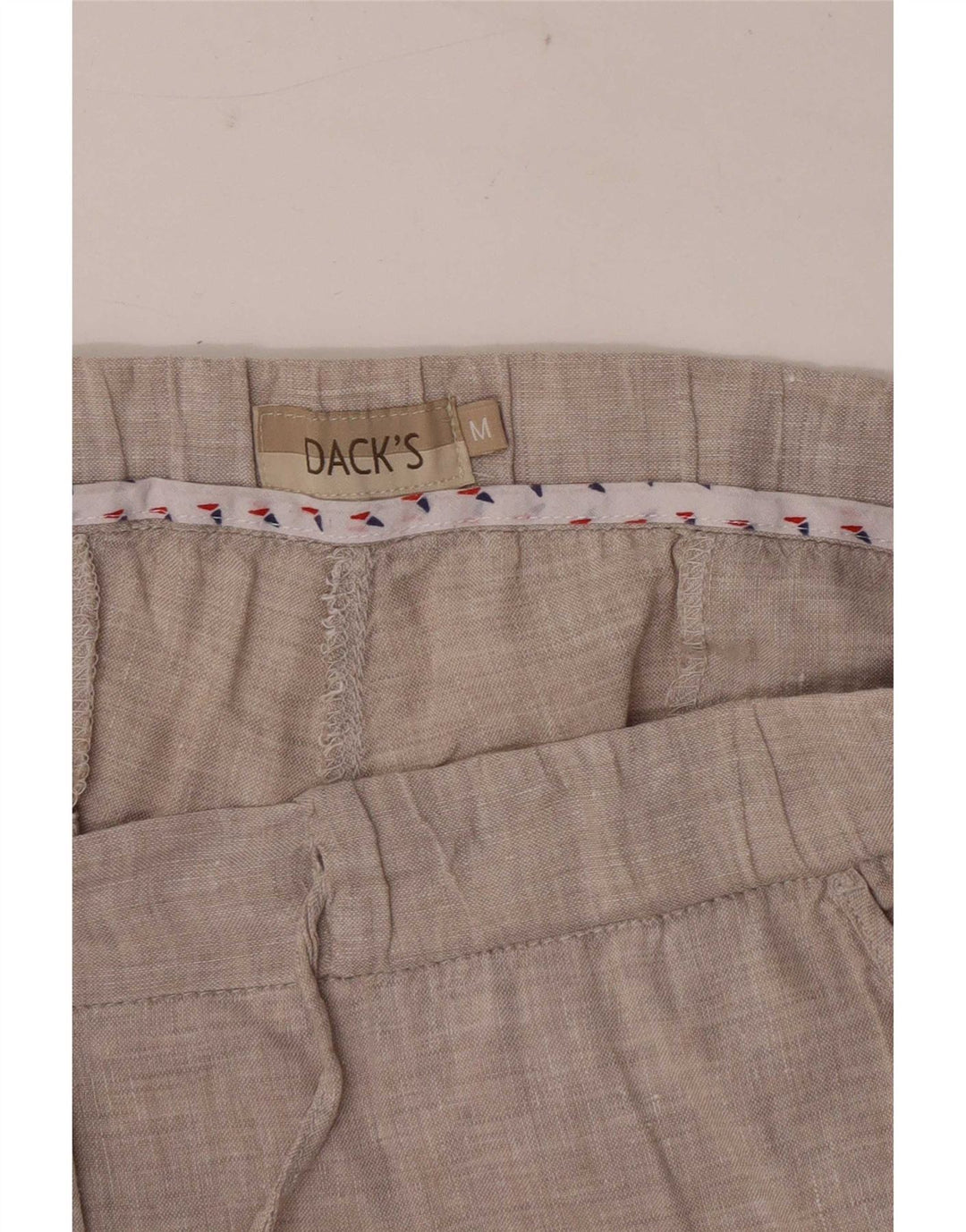 Dack's Damen-Hose mit entspannter Passform, mittelgroß, W28, L25, Beige