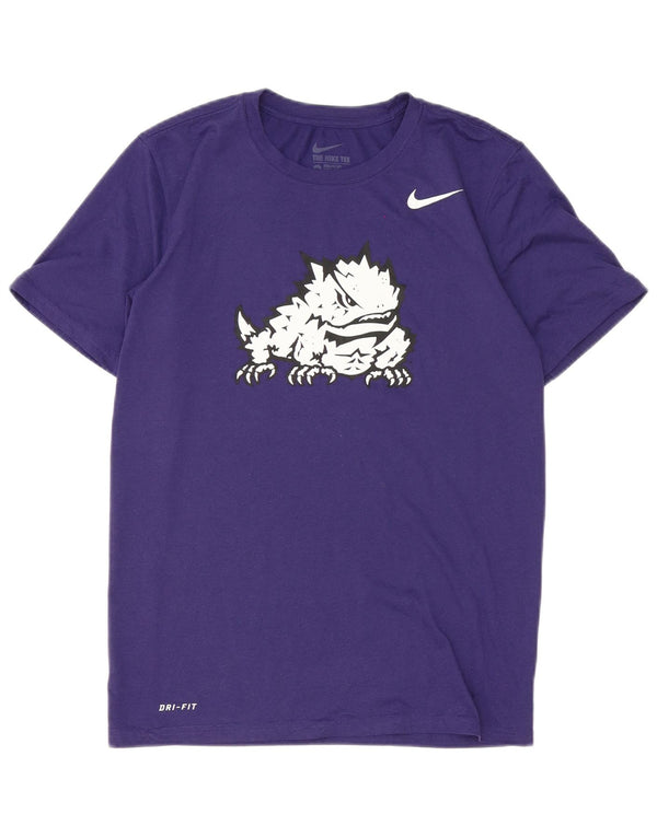 Nike Herren Dri Fit Graphic T-Shirt Top Small Lila