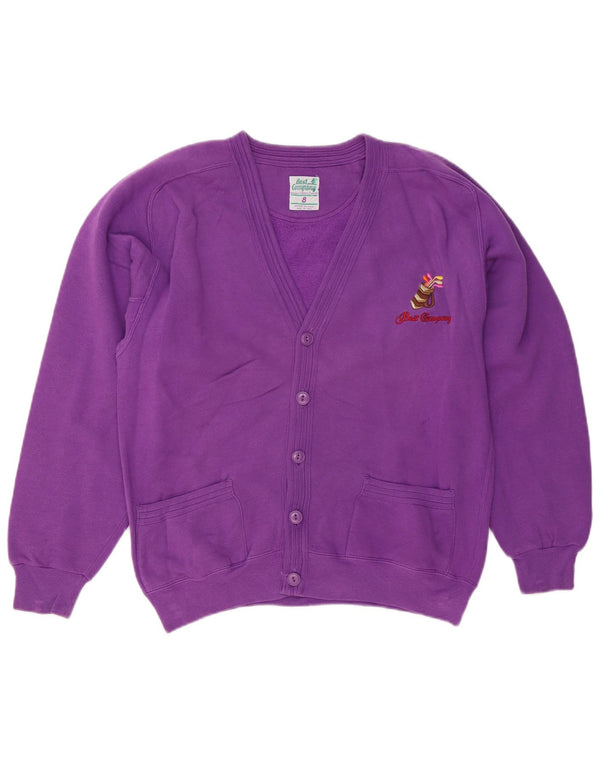 Best Company Damen Olmes Carretti Cardigan Pullover UK 8 Small Lila