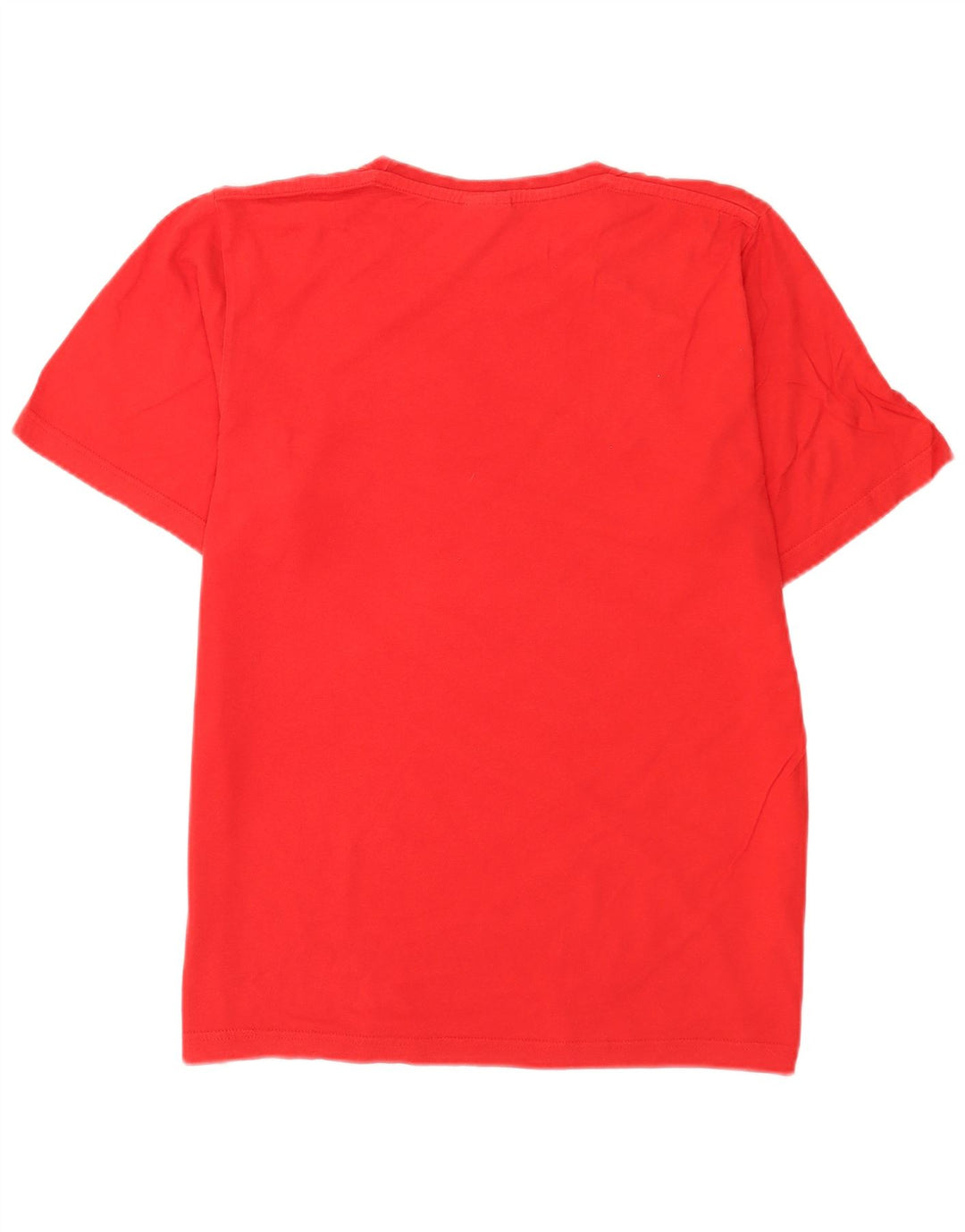 Adidas Herren Grafik-T-Shirt aus mittelroter Baumwolle