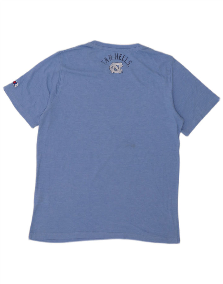 Champion Herren-T-Shirt mit Grafik, groß, blau, Polyester